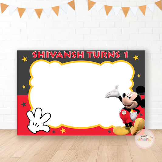 Mickey Mouse Photobooth