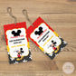 Mickey Mouse Thank You Tags - Set of 22