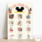 Mickey Mouse 12 Month Photo Banner