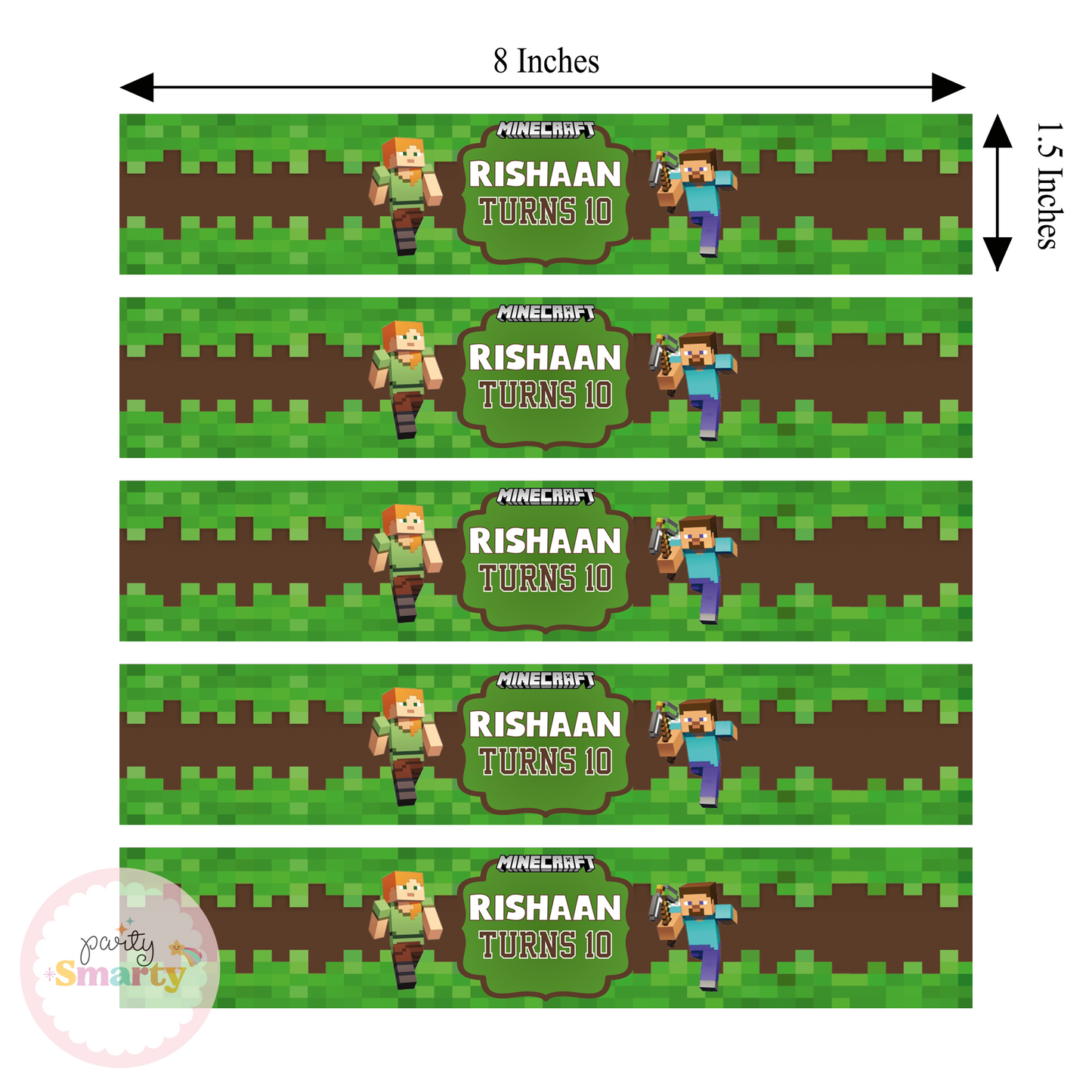 Minecraft Wrist Band