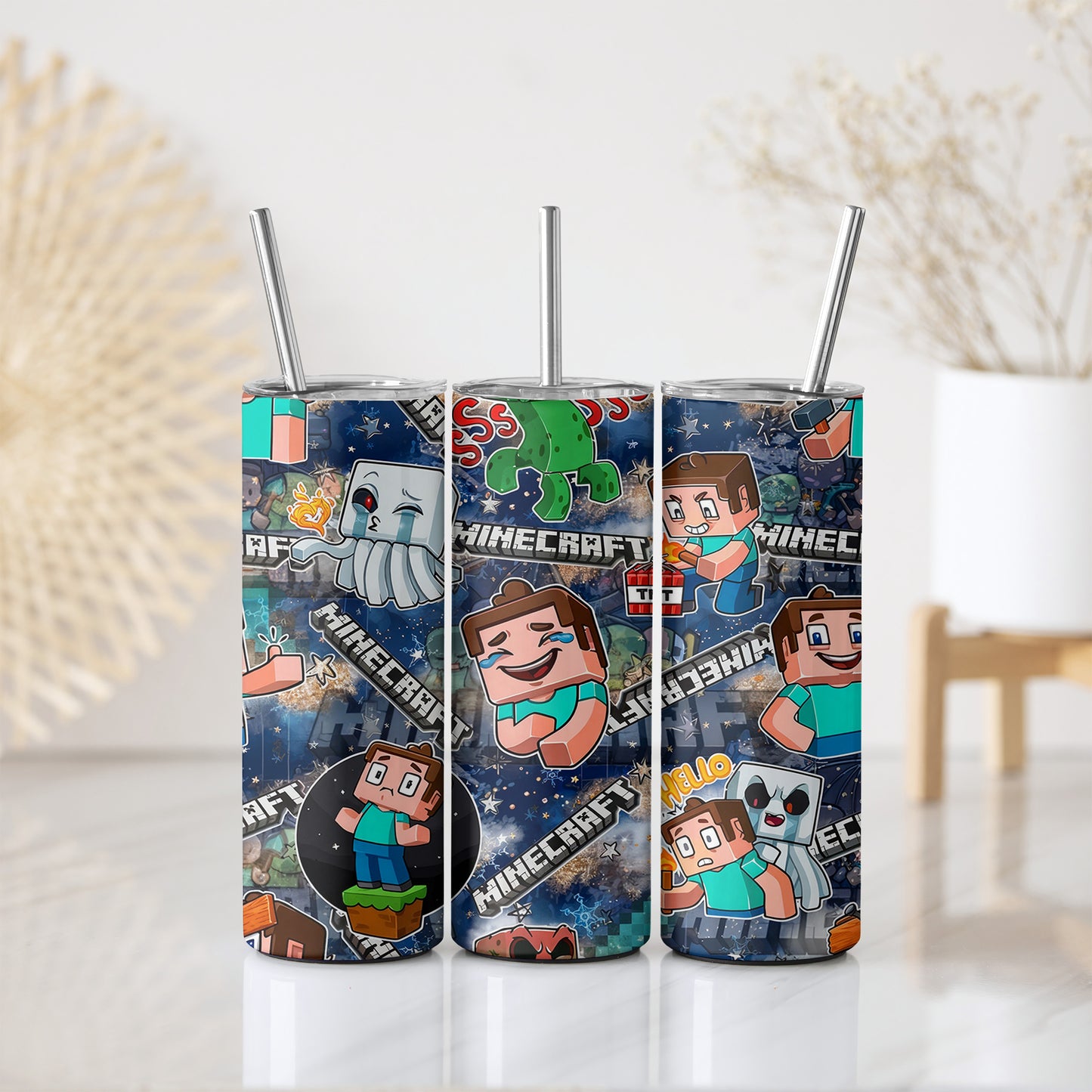 Minecraft Skinny Tumbler