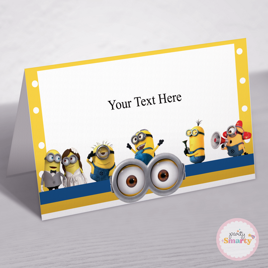 Minion Food Tags