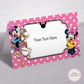 Minnie Mouse Food Tags - Set of 12