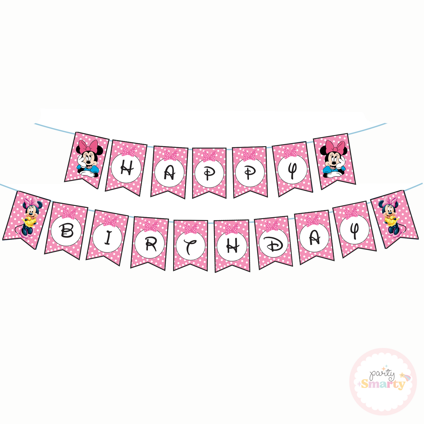 Minnie Mouse Bunting