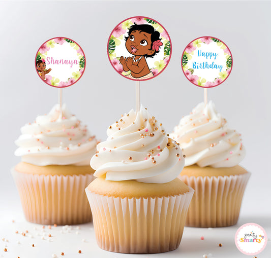 Moana Cupcake Topper