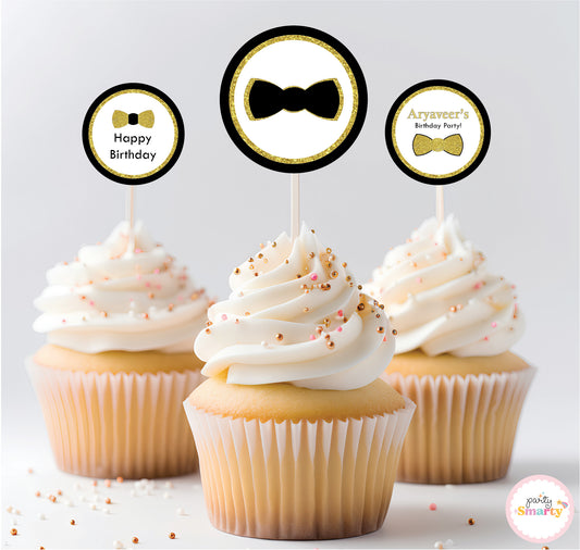 Mr. Onederful Cupcake Topper