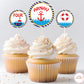 Nautical Cupcake Topper