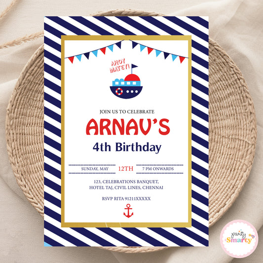 Nautical Invite