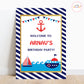 Nautical Welcome Board