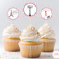 Paris Kiddie Cupcake Topper