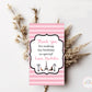 Paris Kiddie Thank You Tags - Set of 22