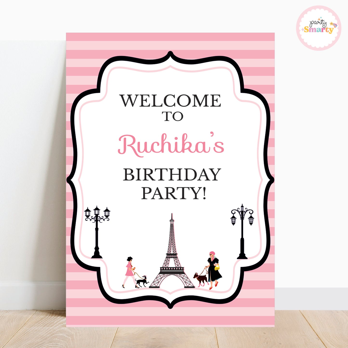 Paris Kiddie Welcome Board