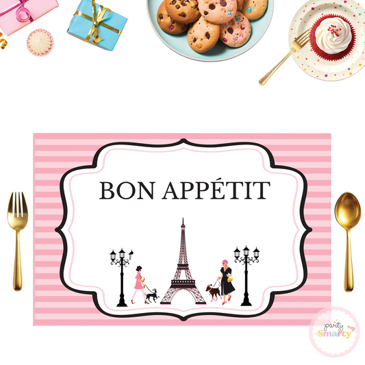 Paris Kiddie Table Mat