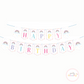 Pastel Rainbow Bunting