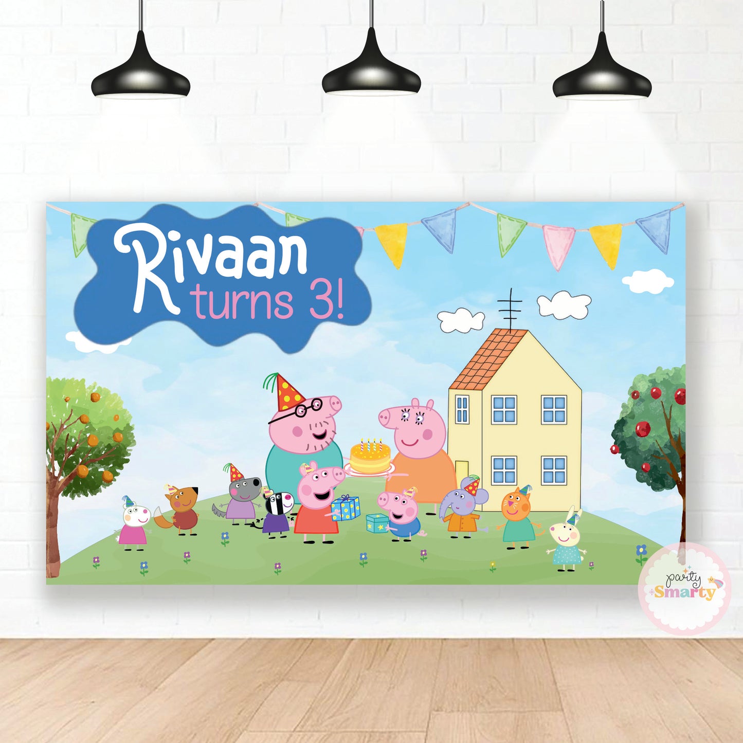 Peppa Pig Backdrop