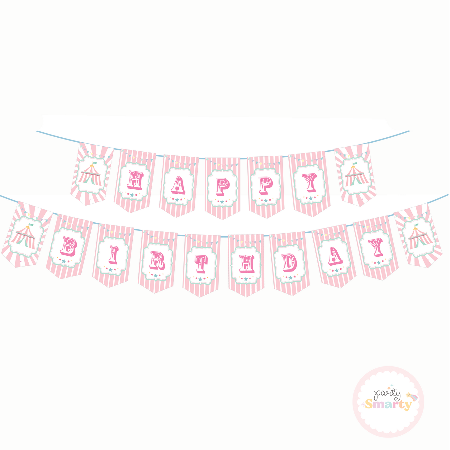 Carnival Pink Bunting