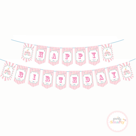 Carnival Pink Bunting