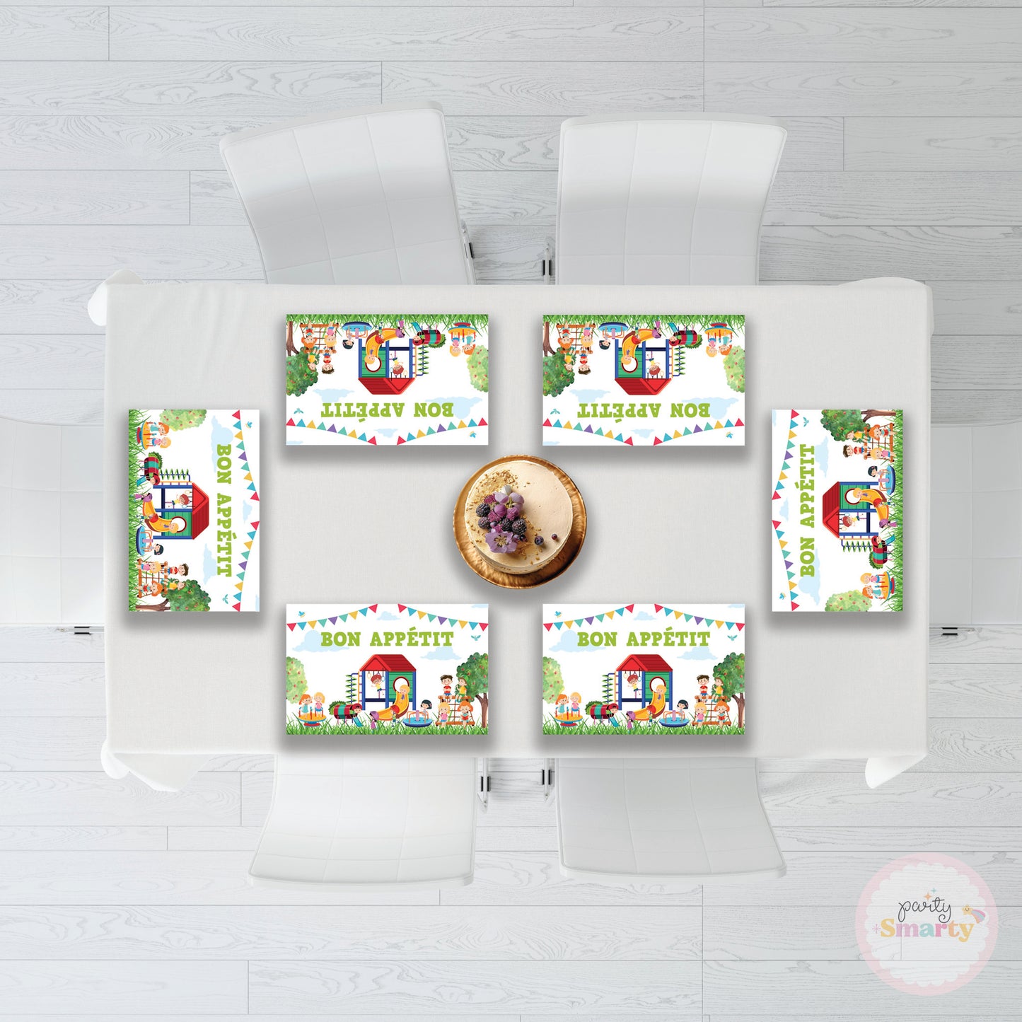 Playground Table Mats - Set of 6