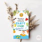 Pool Party Boy Thank You Tags - Set of 22