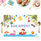 Pool Party Girl Table Mat