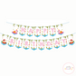 Pool Party Girl Bunting