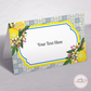 Positano Lemon Food Tags - Set of 12