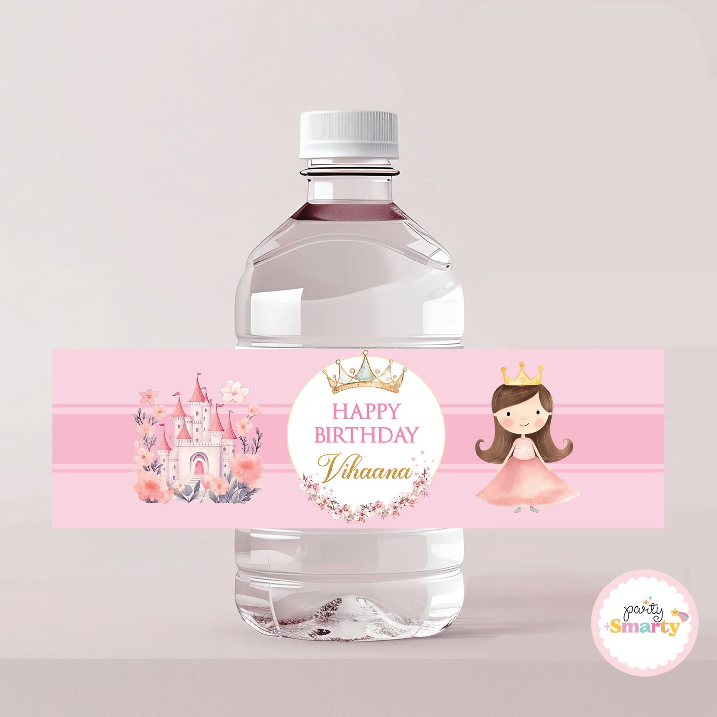 Princess Bottle Label