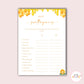 What will it bee - Scattergories game - Set of 10