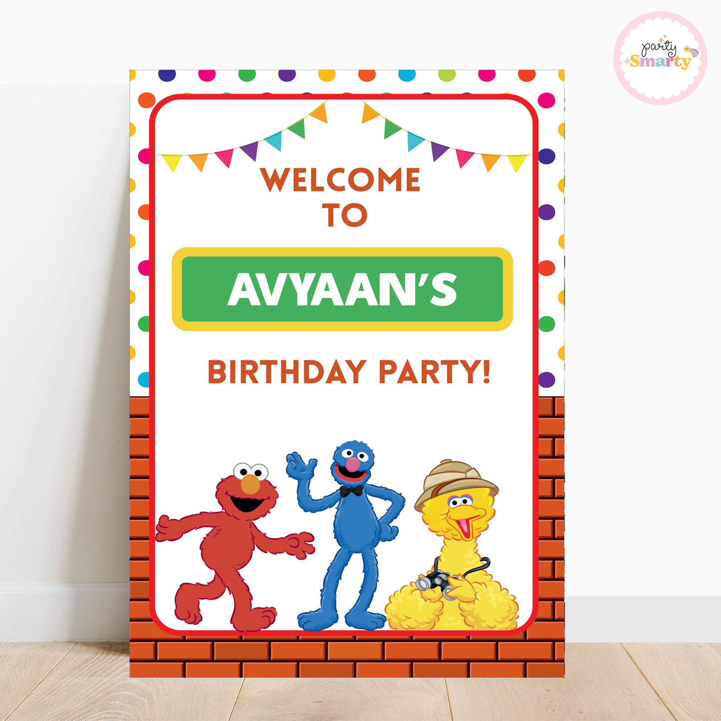 Sesame Street Welcome Board