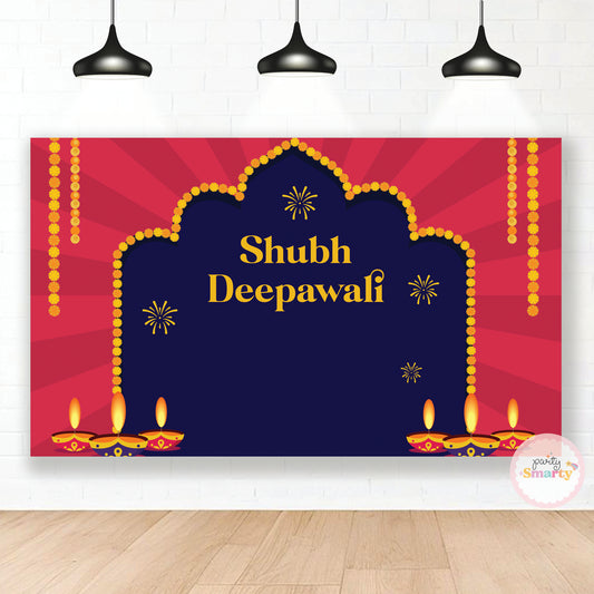 Shubh Deepawali Backdrop