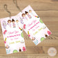 Spa Party Thank You Tags - Set of 22