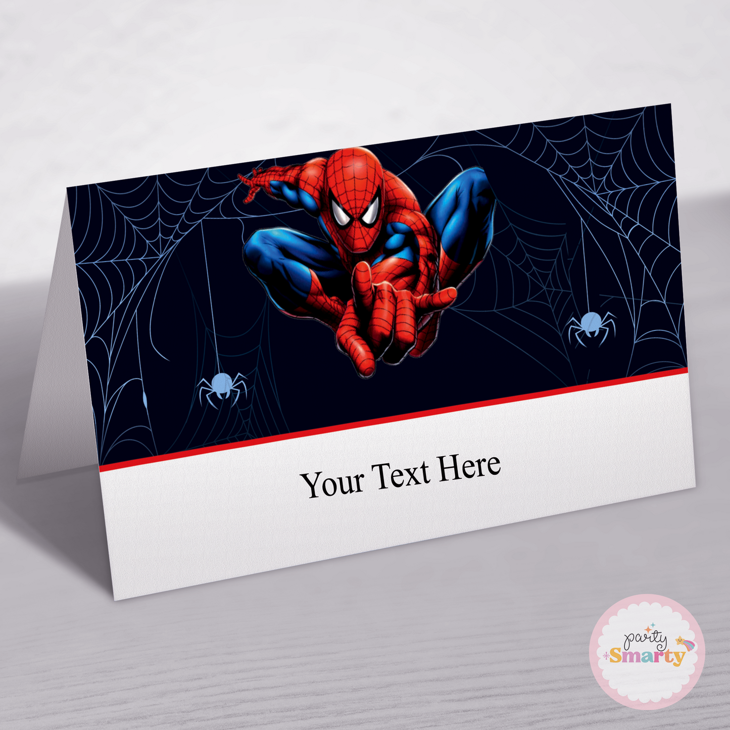 Spiderman Food Tags