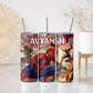 Spiderman Skinny Tumbler