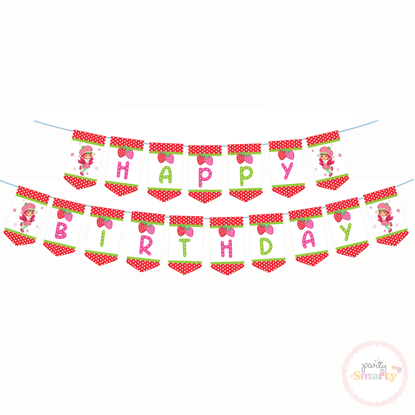 Strawberry Bunting