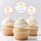 Sunshine Girl Cupcake Topper