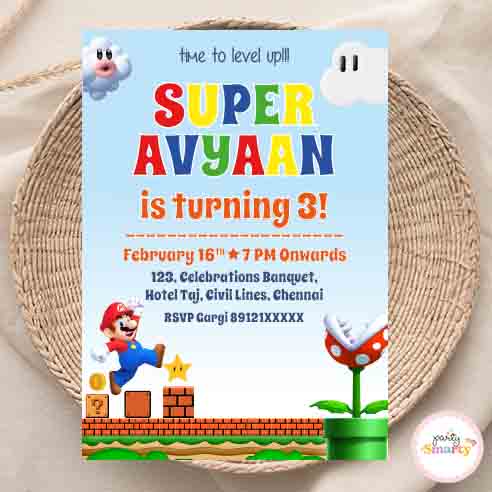 Super Mario Invite