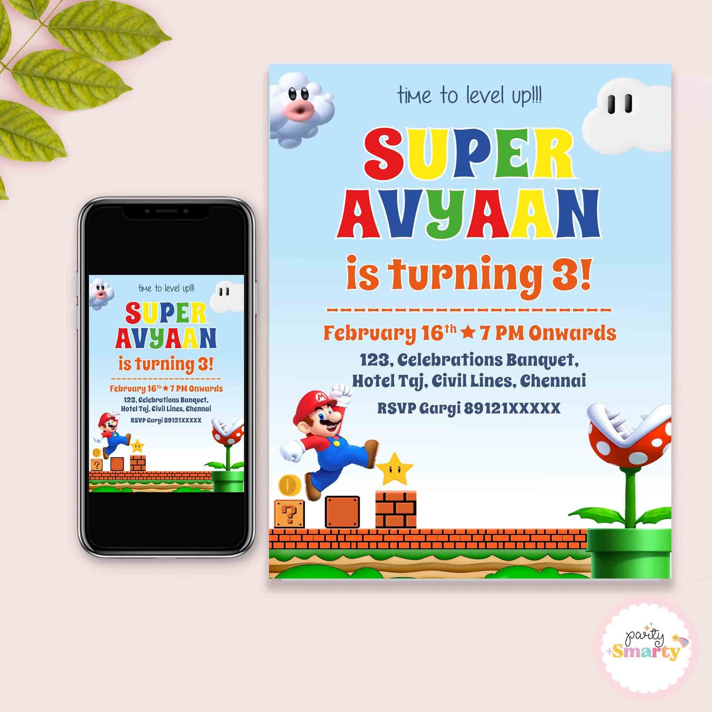 Super Mario Invite