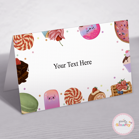 Sweet Treat Food Tags