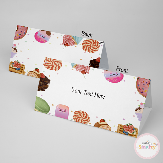 Sweet Treat Food Tags