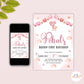 Teddy Bear Pink Invite