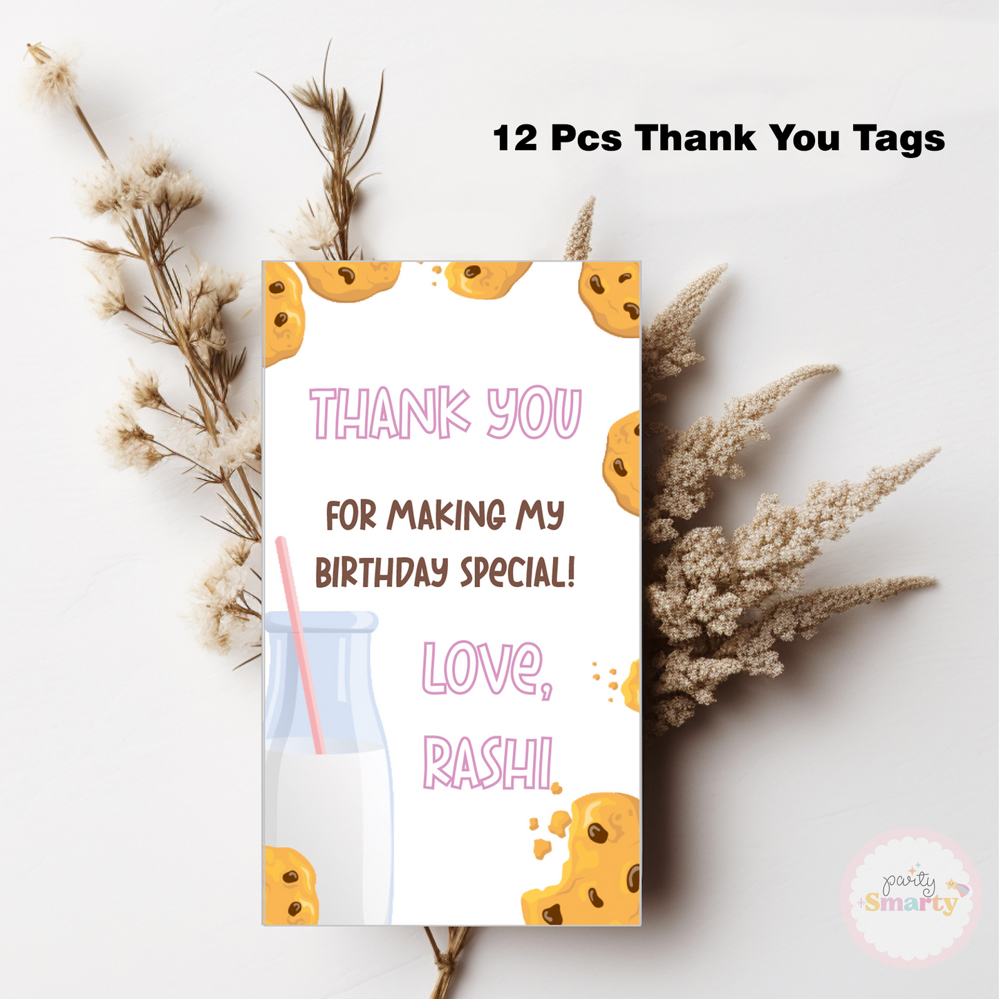 Milk & Cookies Pink Smarty Saver 90 Piece Combo