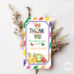 Tooty Fruity Thank You Tags - Set of 22