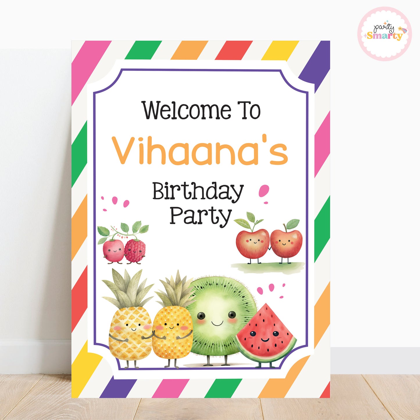 Tooty Fruity Welcome Board