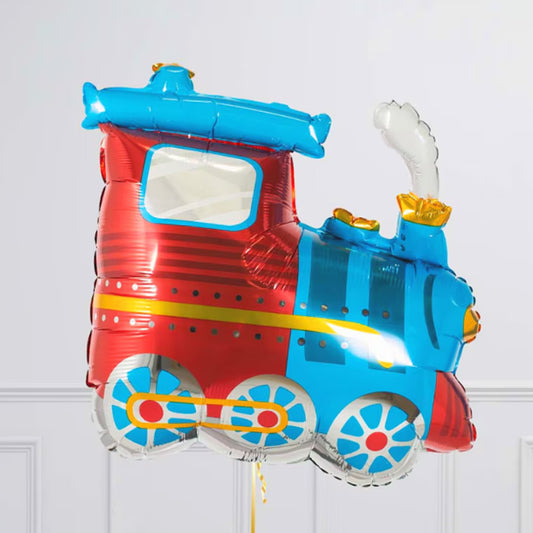 Train Rail Engine Foil Theme Balloons (Set of 1)