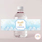 Twinkle Star Blue Bottle Label