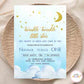 Twinkle Star Blue Invite