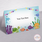 Under the sea Food Tags - Set of 12
