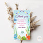 Under the sea Thank You Tags - Set of 22