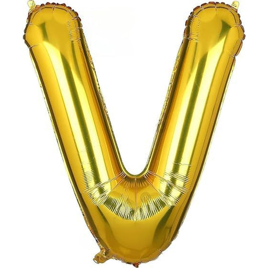V Letters Balloons