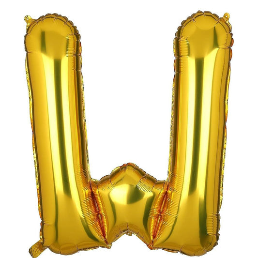 W Letters Balloons